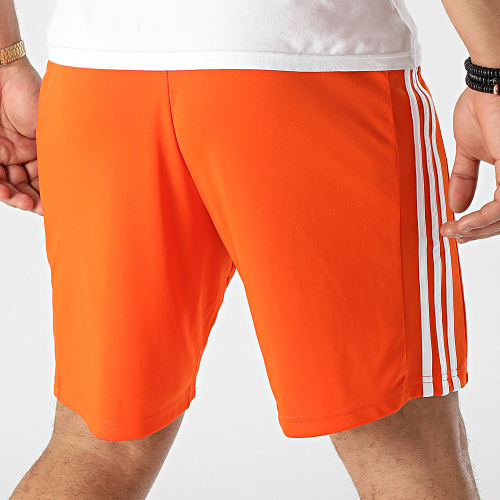Short Jogging A Bandes GN8084 Orange