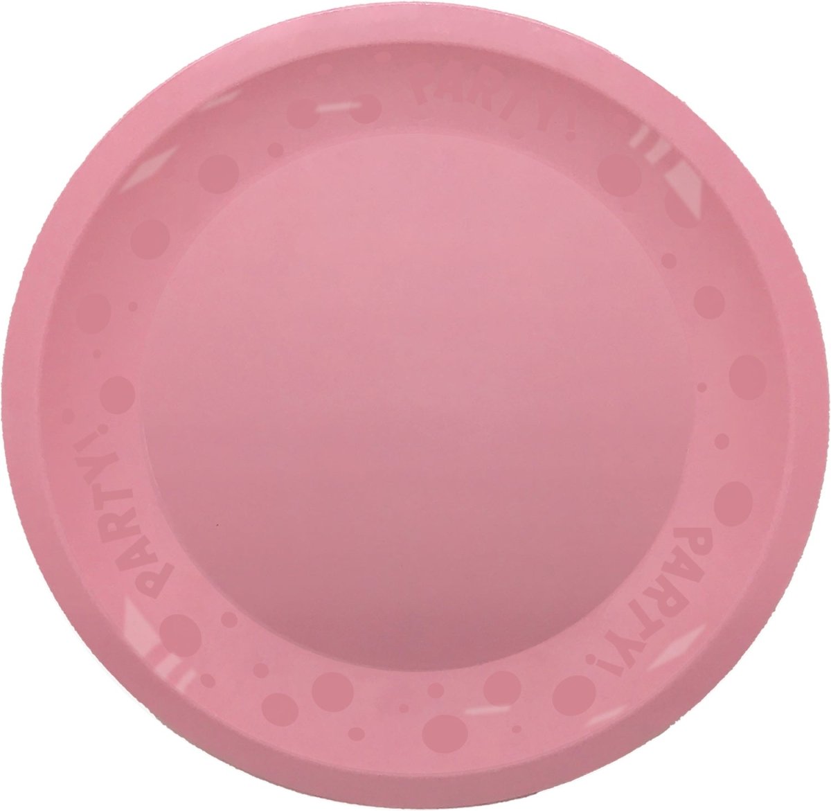 Party Bord Roze Pastel 21cm