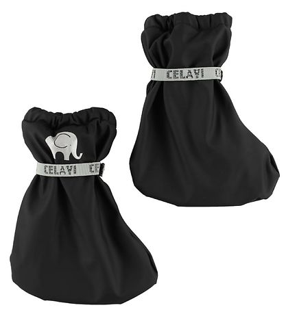 CeLaVi Überschuhe. Fleece - PU - Schwarz