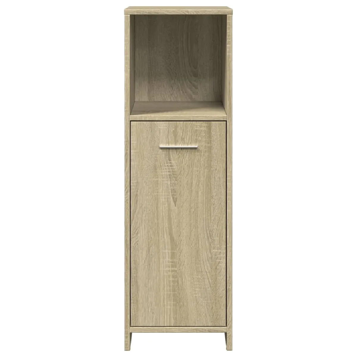 vidaXL Armoire de salle de bain Chêne sonoma 30x30x95 cm
