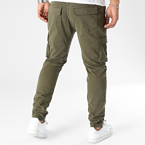 Pantalon Cargo 23508 Vert Kaki