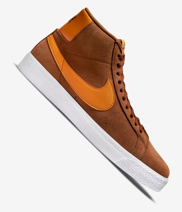 Nike SB Zoom Blazer Mid Schuh (pecan light curry)