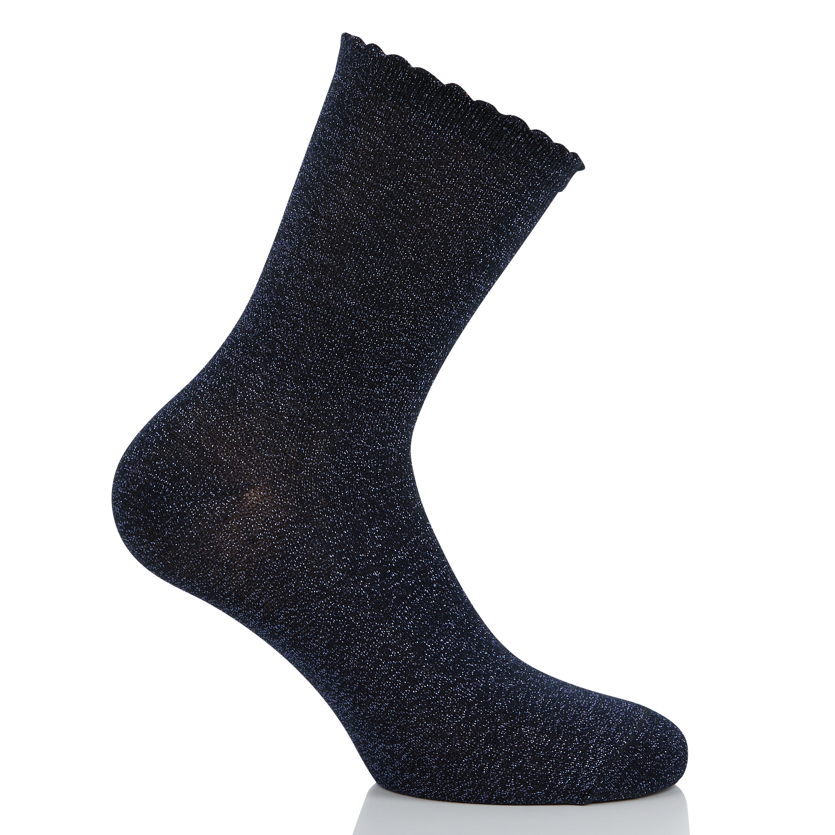 SEBBY - Chaussettes en coton bio mélangé | Bleu
