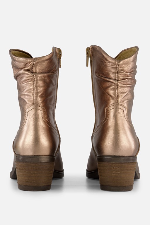 Aqa Cowboylaarzen metallic Leer