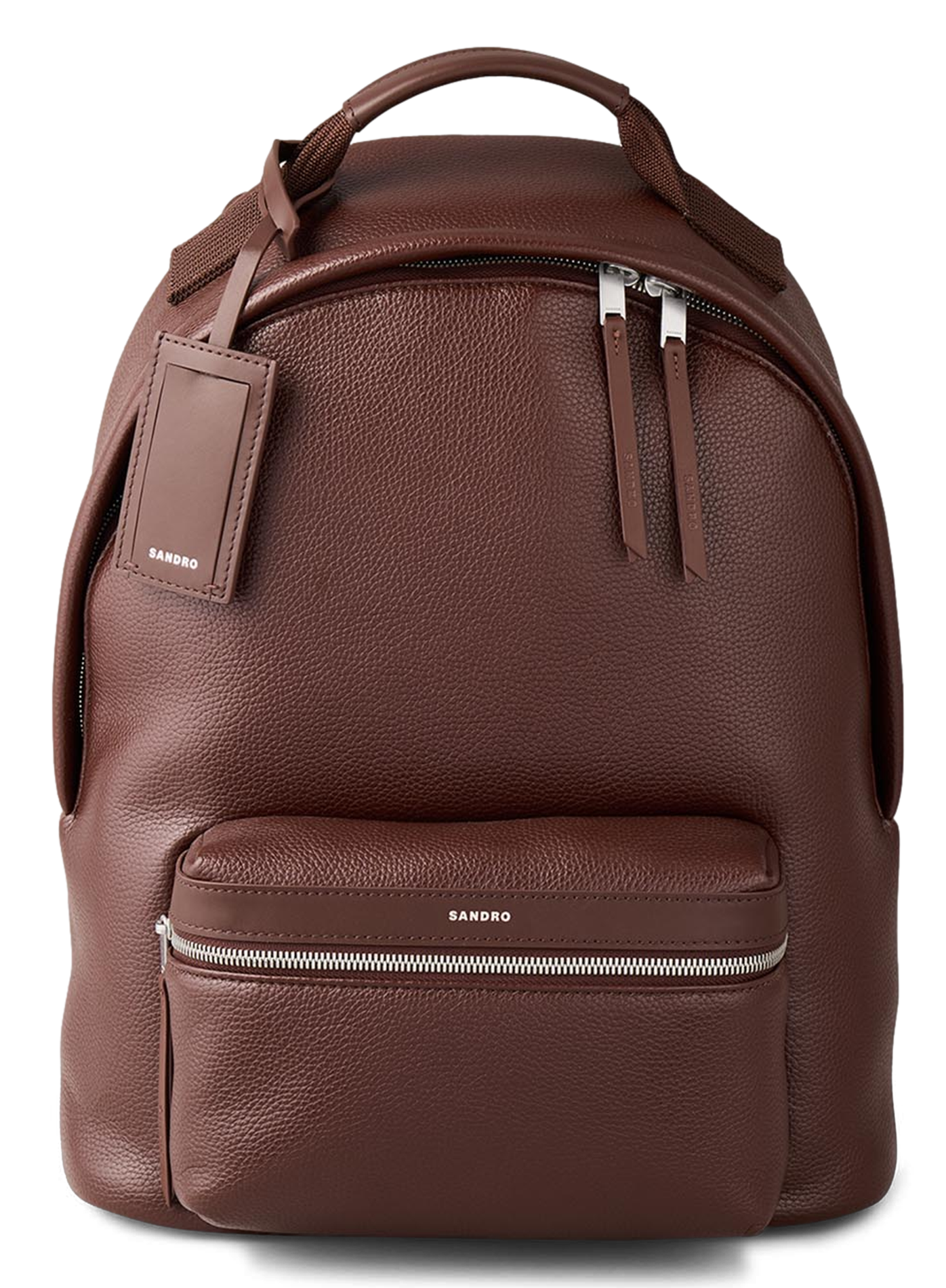 Sac à dos en toile enduite | Marron