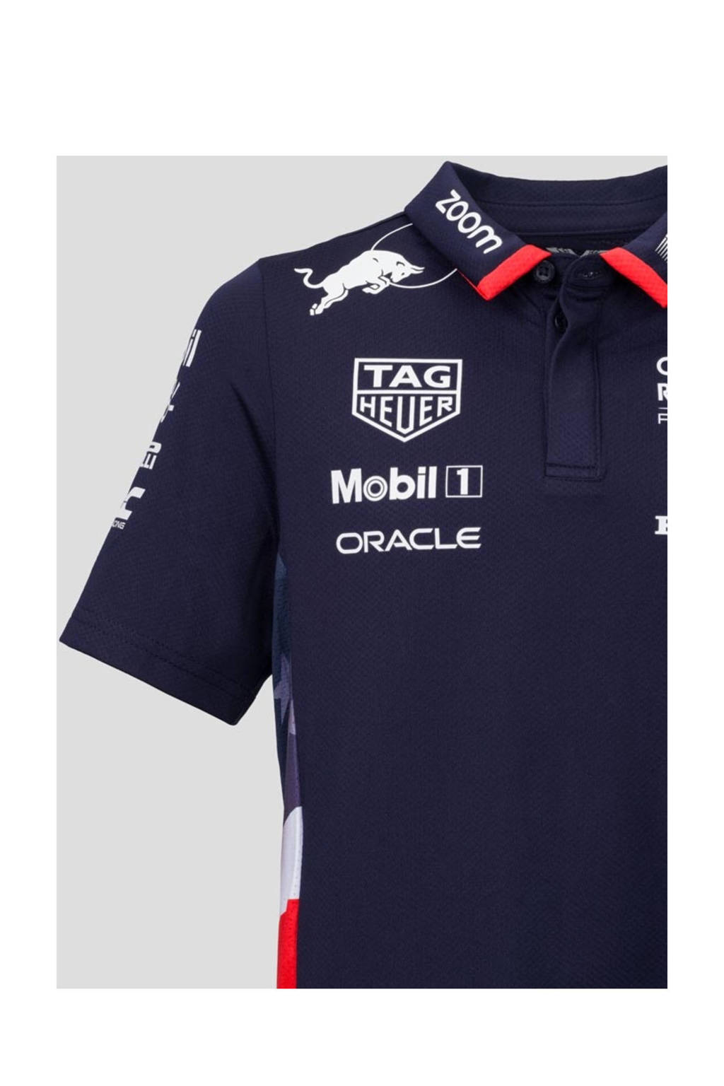 Castore Red Bull Racing replica polo donkerblauw