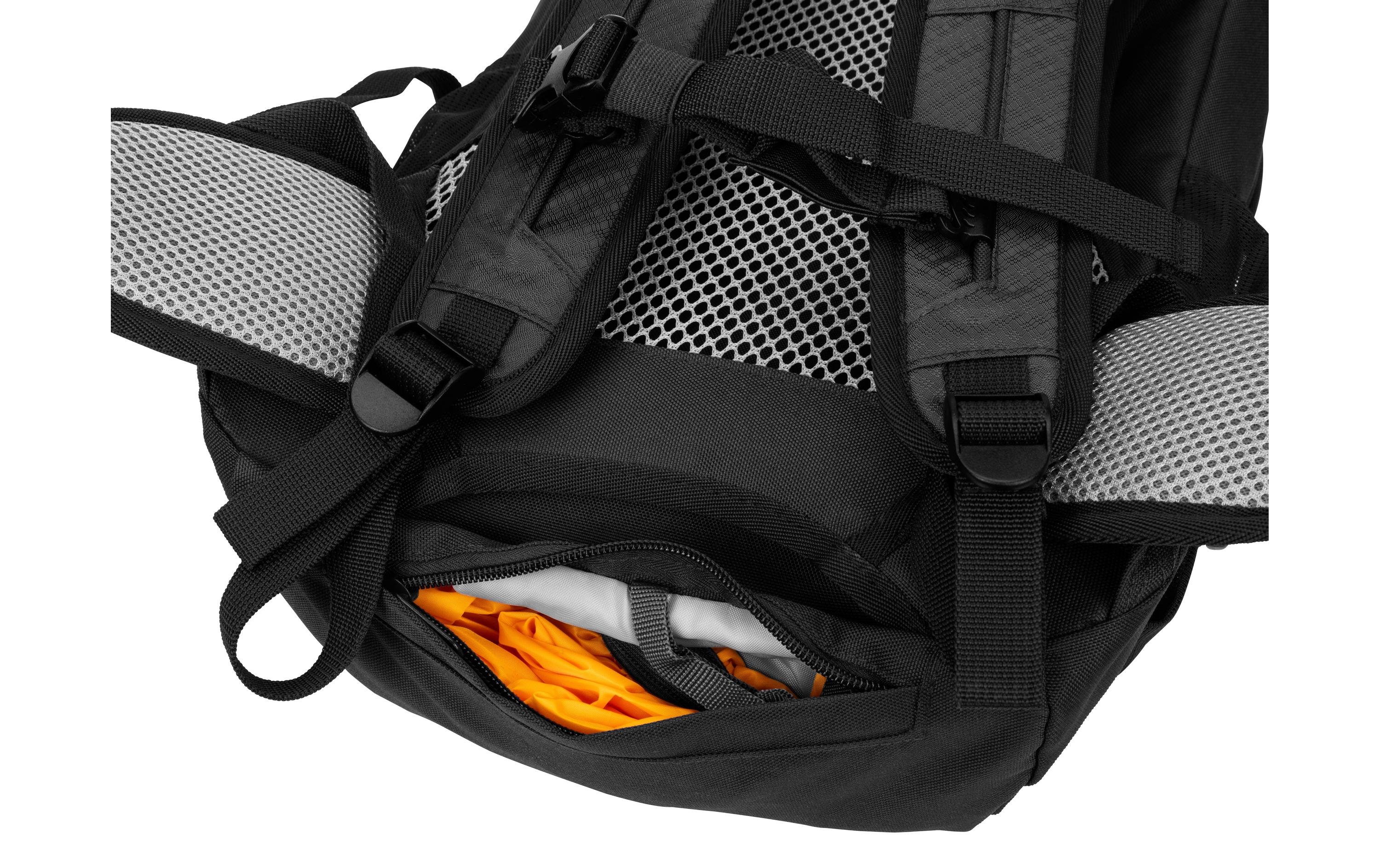 Wanderrucksack Moorgins 20 l, SchwarzFunktionaler und bequemer Bergrucksack für das ganze Jahr