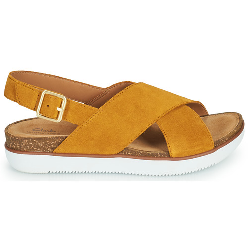 Clarks - ELAYNE CROSS - Moutarde