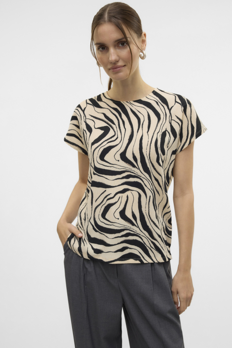 Vero Moda beige dames t-shirt
