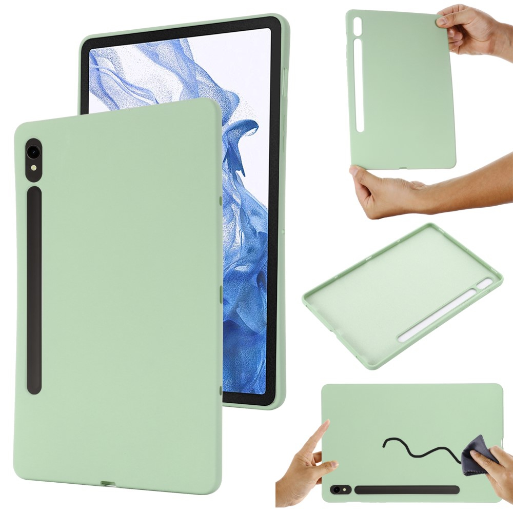 Samsung Galaxy Tab S10 FE / Tab S9 FE Silikon Case Hülle - Türkis