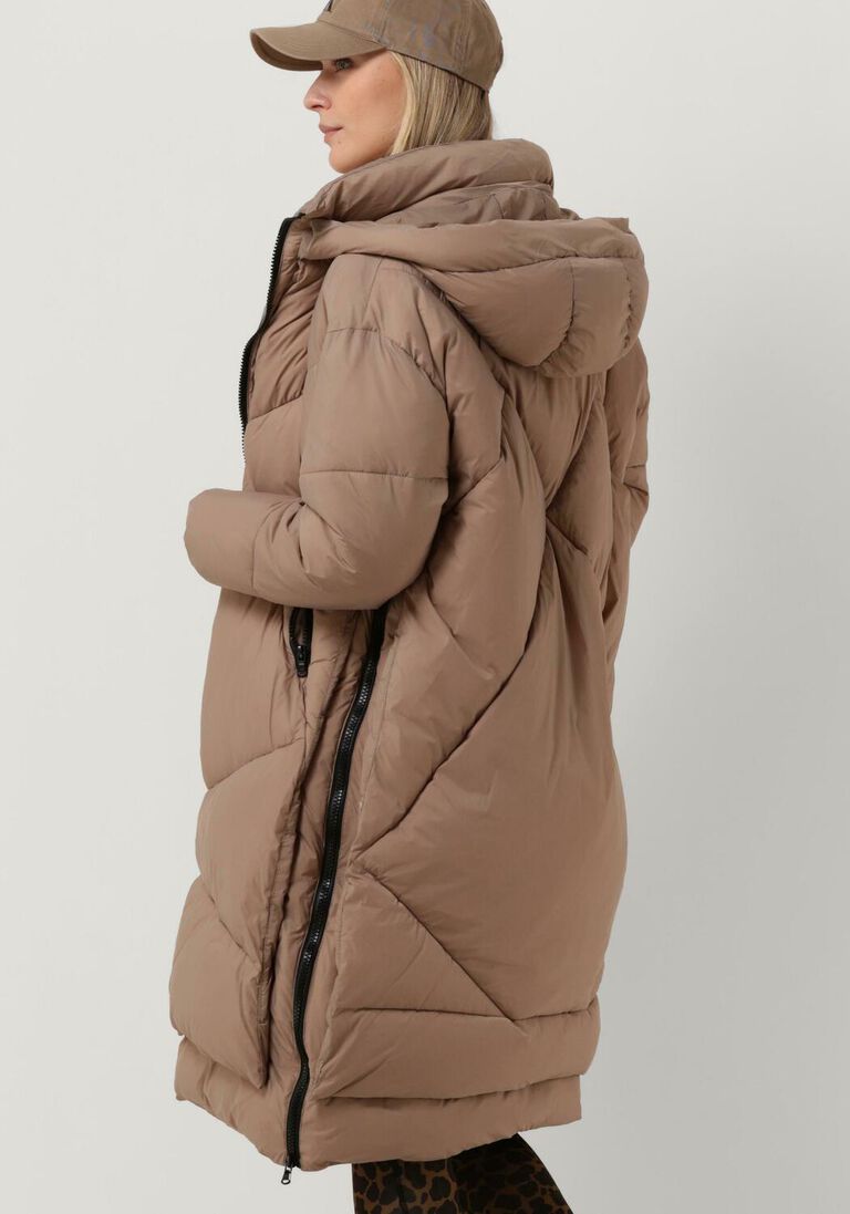 CANADIAN zand canadian gewatteerde jas eugenie recycled long