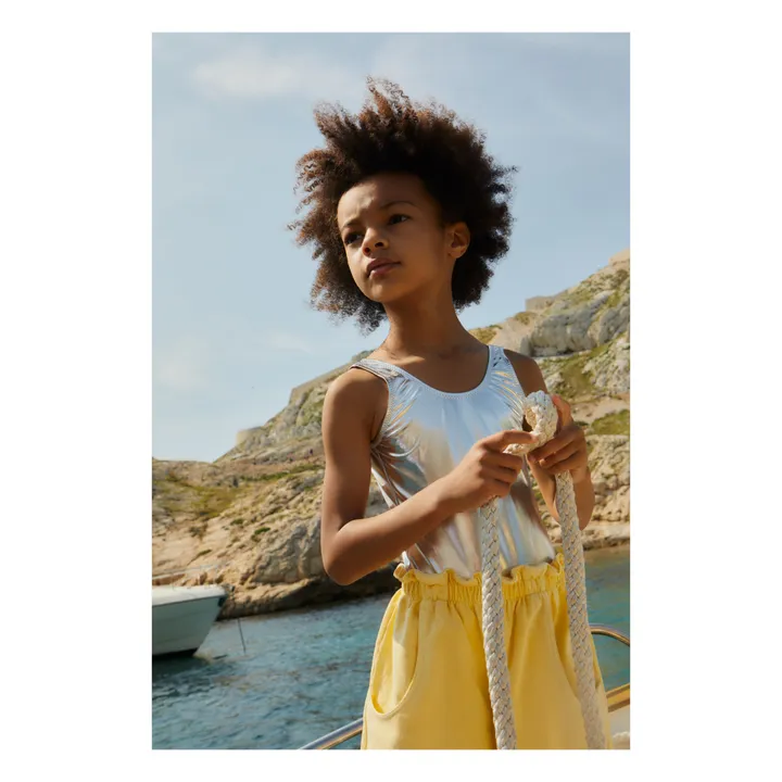 We Are Kids Maillot de Bain Hailey Fibres Recyclées | Argenté