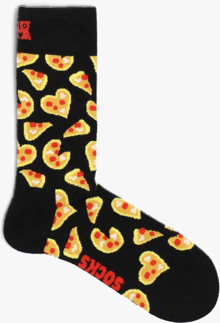HAPPY SOCKS gele happy socks sokken pizza love