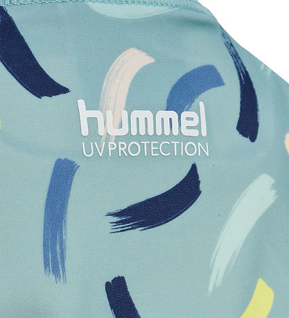 Hummel Bådeheldragt - UV40+ - hmlMorgat - Blåe Surf
