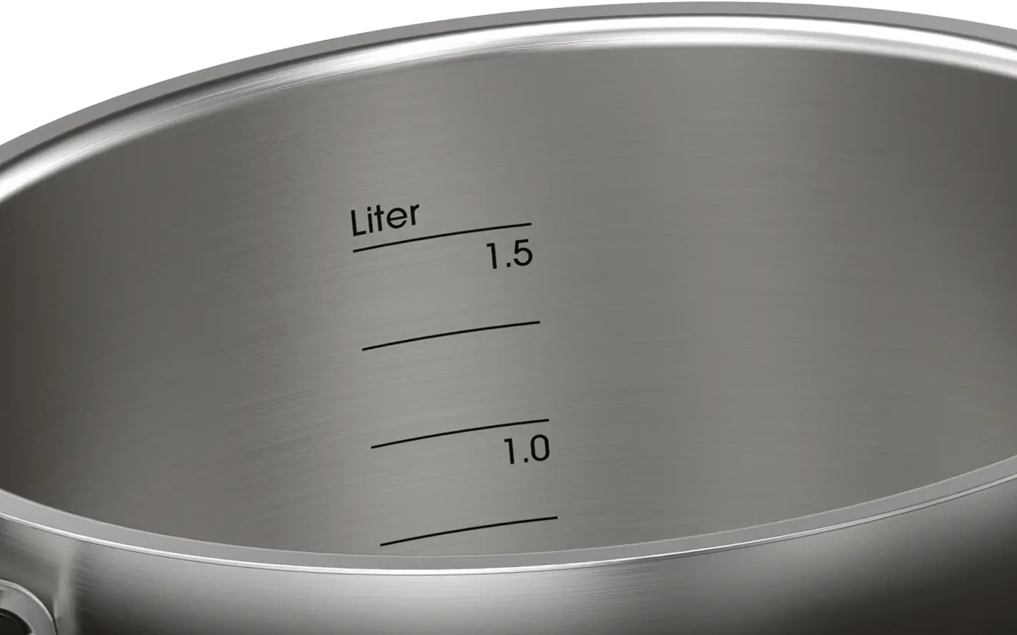 Kookpan met deksel ⌀ 16 cm - geschikt voor inductie 17006181