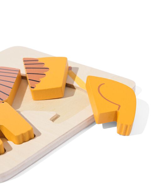 puzzle à encastrement en bois lion