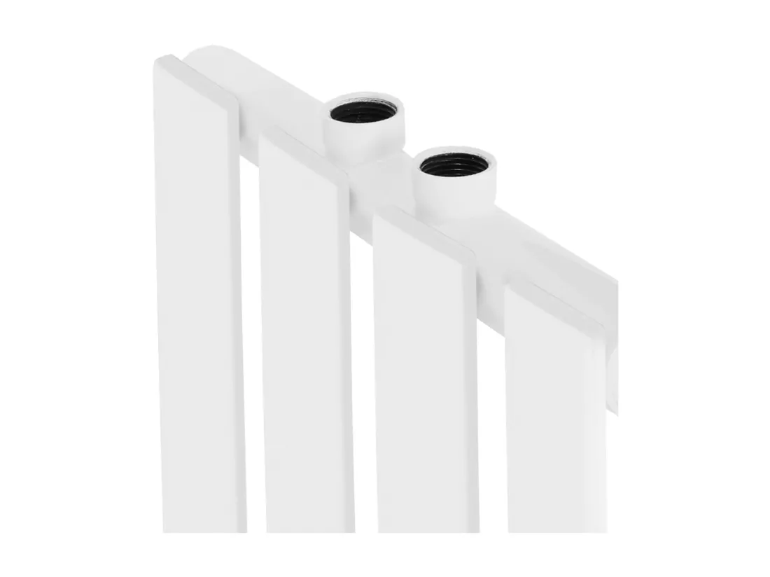 Panneau de chauffage monocouche Radiateur plat Radiateur design blanc 300x600 mm