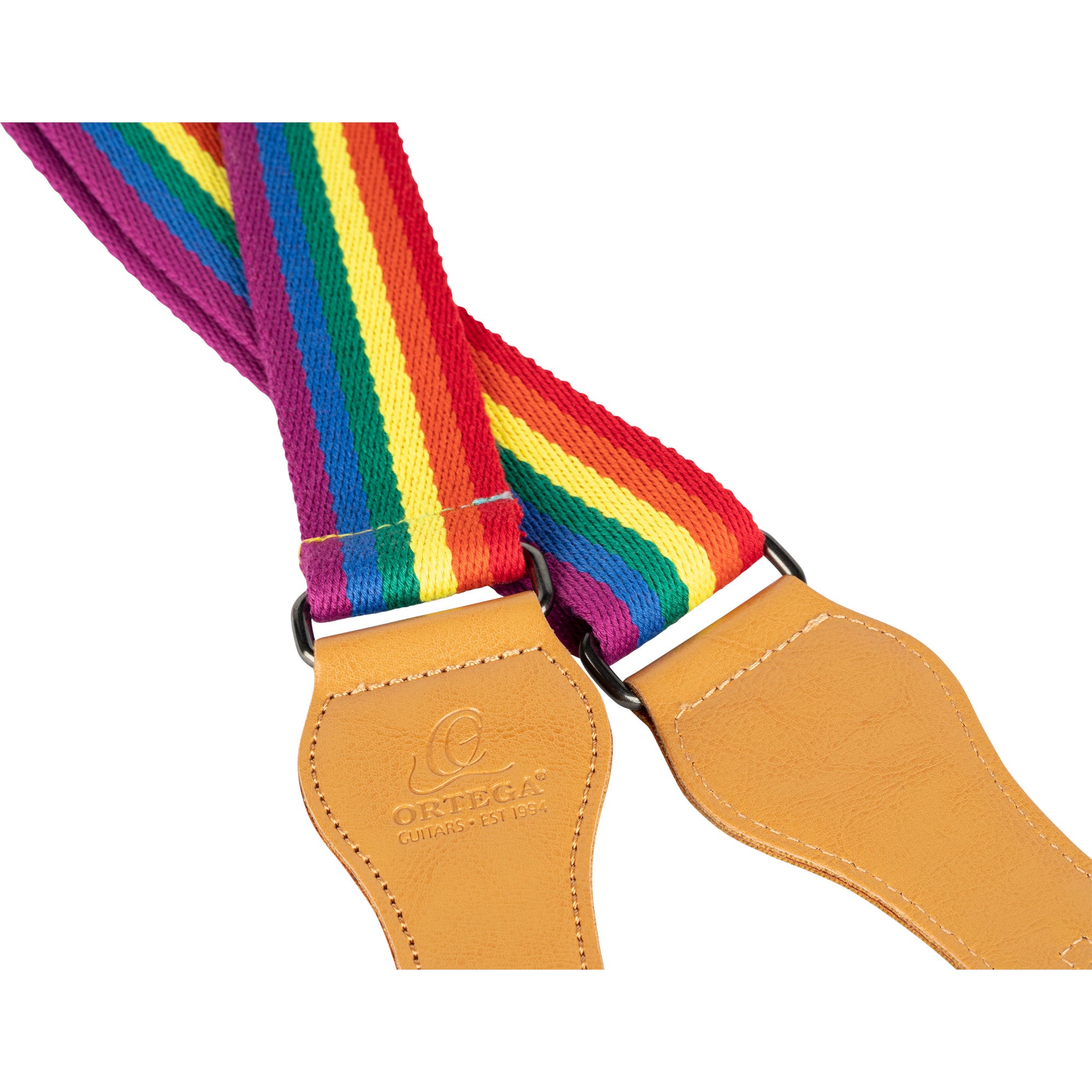 Ortega Creative Series OCS-570U Ukulele Cotton Strap Pride draagband voor ukelele