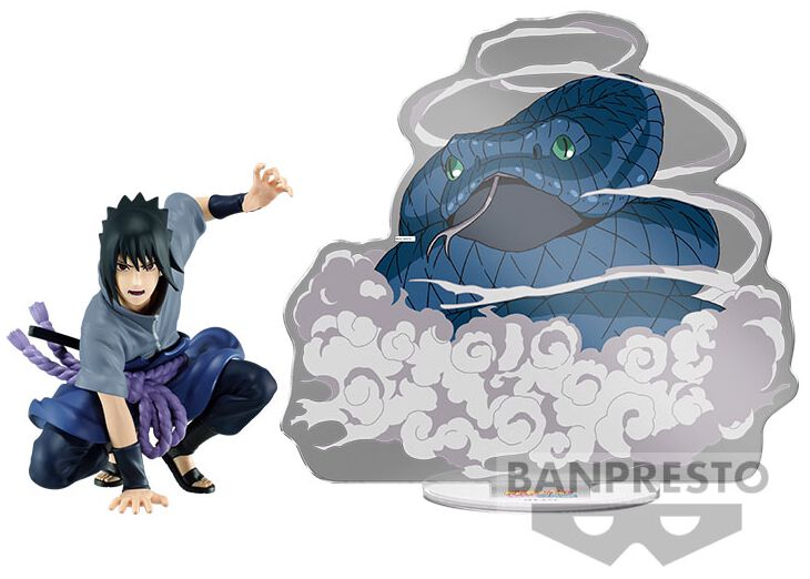 Shippuden - Banpresto - Uchiha Sasuke (Panel Spectacle Figure Series) | Naruto Figurine de collection