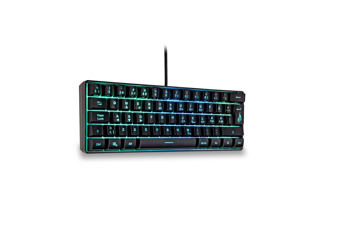 SUREFIRE - KingPin X1 60% Gaming RGB Keyboard QWERTY (Nor