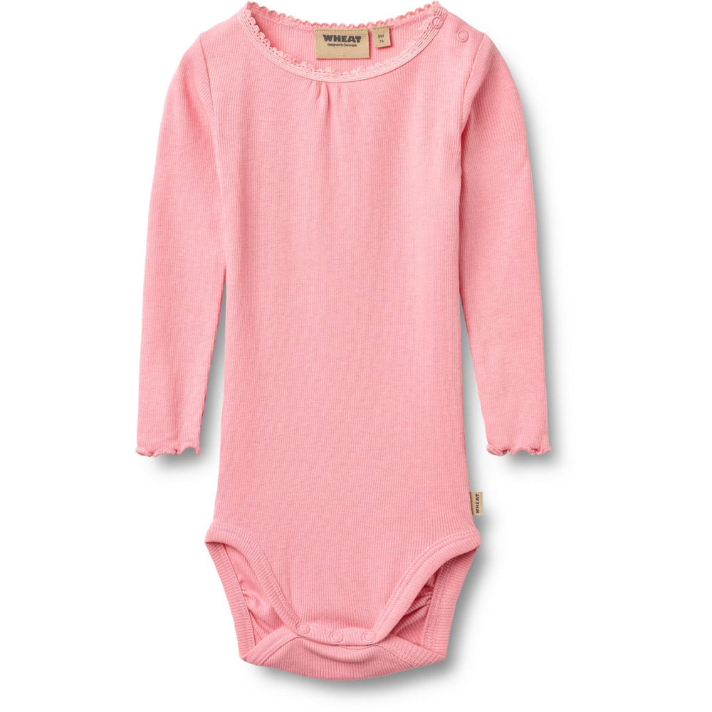 Køb Wheat Bubblegum Rib Body L/S Lotta