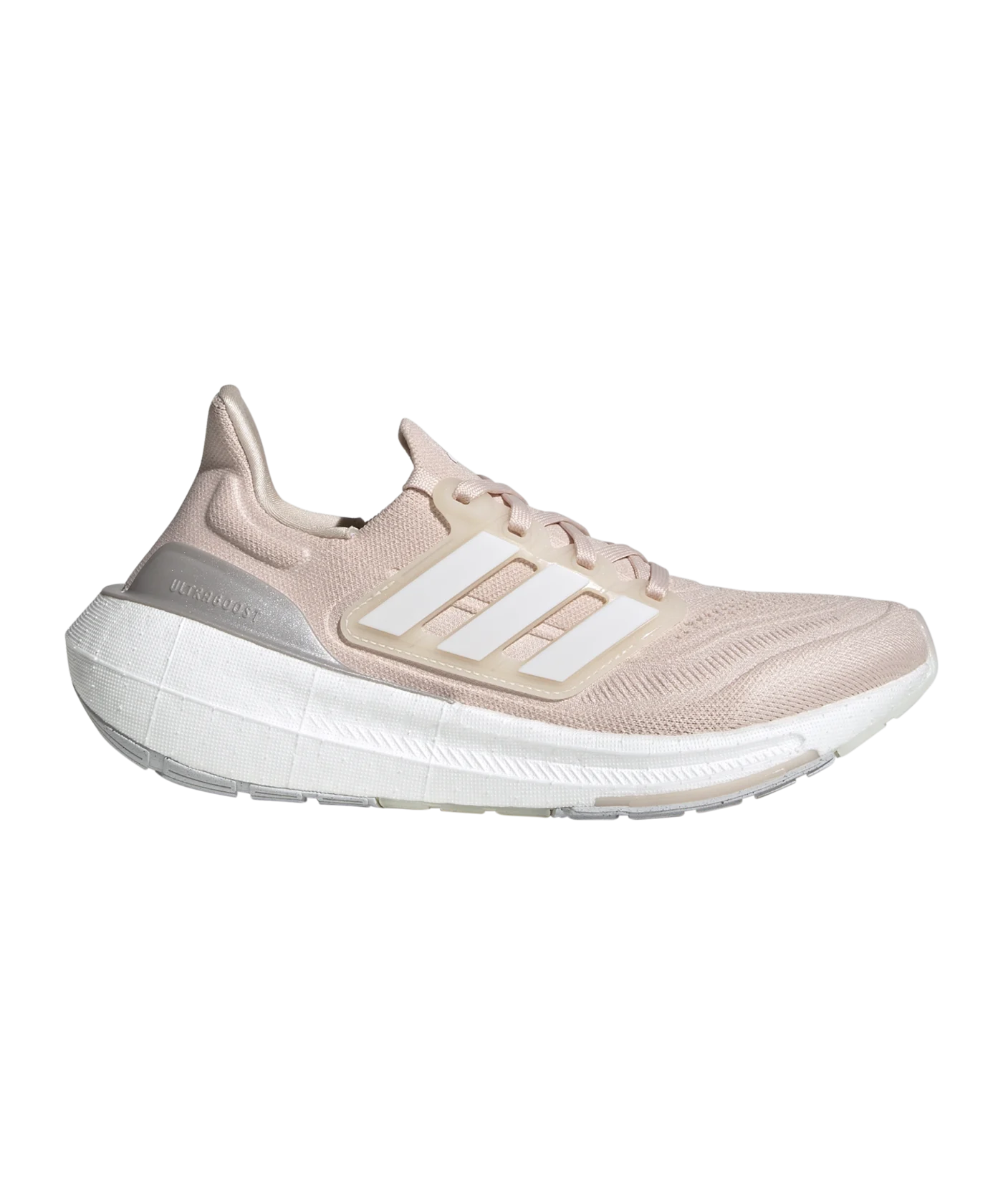 adidas Ultraboost Light Damen Beige Weiss Laufschuh