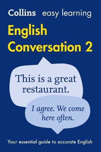 Easy Learning English Conversation Book 2: Your Essential Guide to Accurate English - Collins Easy Learning English (Multiple items, part(s) enclosed)