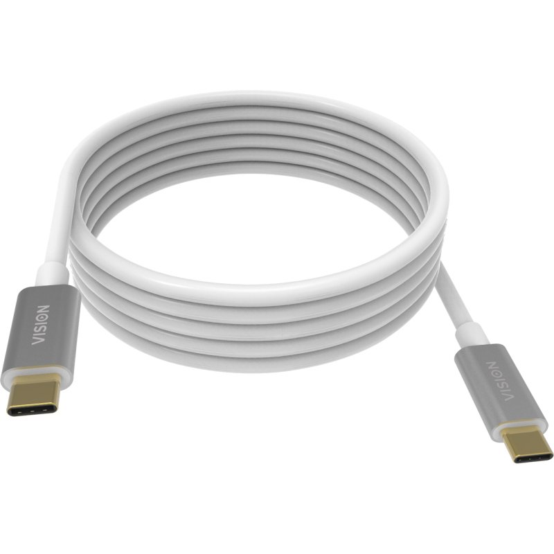 Vision TC 4MUSBC câble USB USB 3.2 Gen 2 (3.1 Gen 2) 4 m USB C Blanc