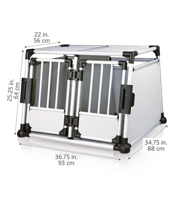 Trixie Hundetransportbox Aluminium,