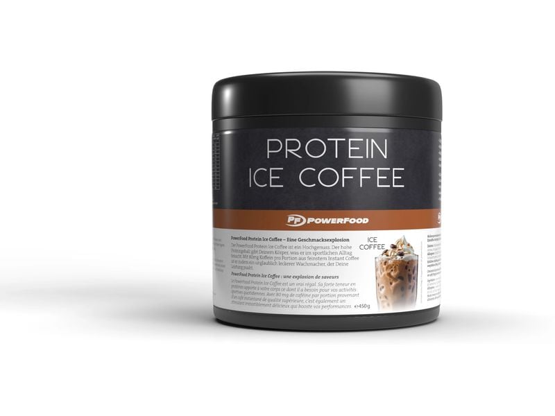PowerFood One Pulver Protein Ice Coffee Dose 450g, Ice Coff Protein Shake