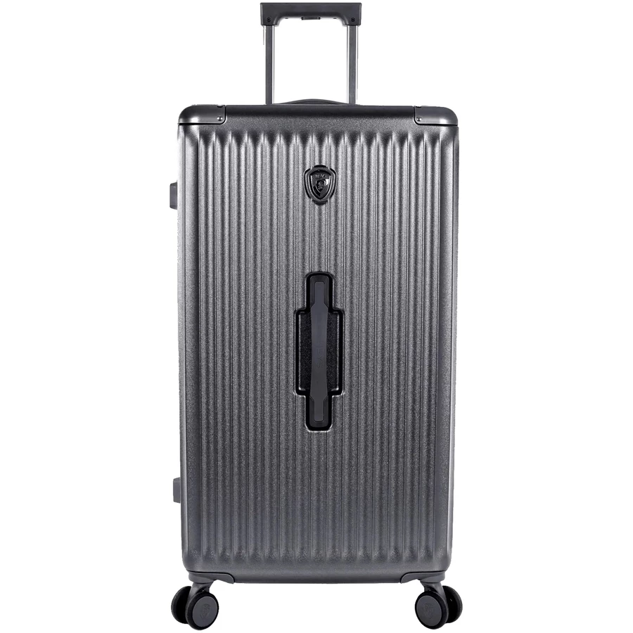 Heys Luxe Trunk - 4-Rollen-Trolley 76 cm erw. gunmetal