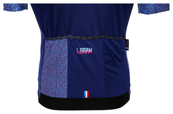 Maillot Manches Courtes LeBram Aspin Marine