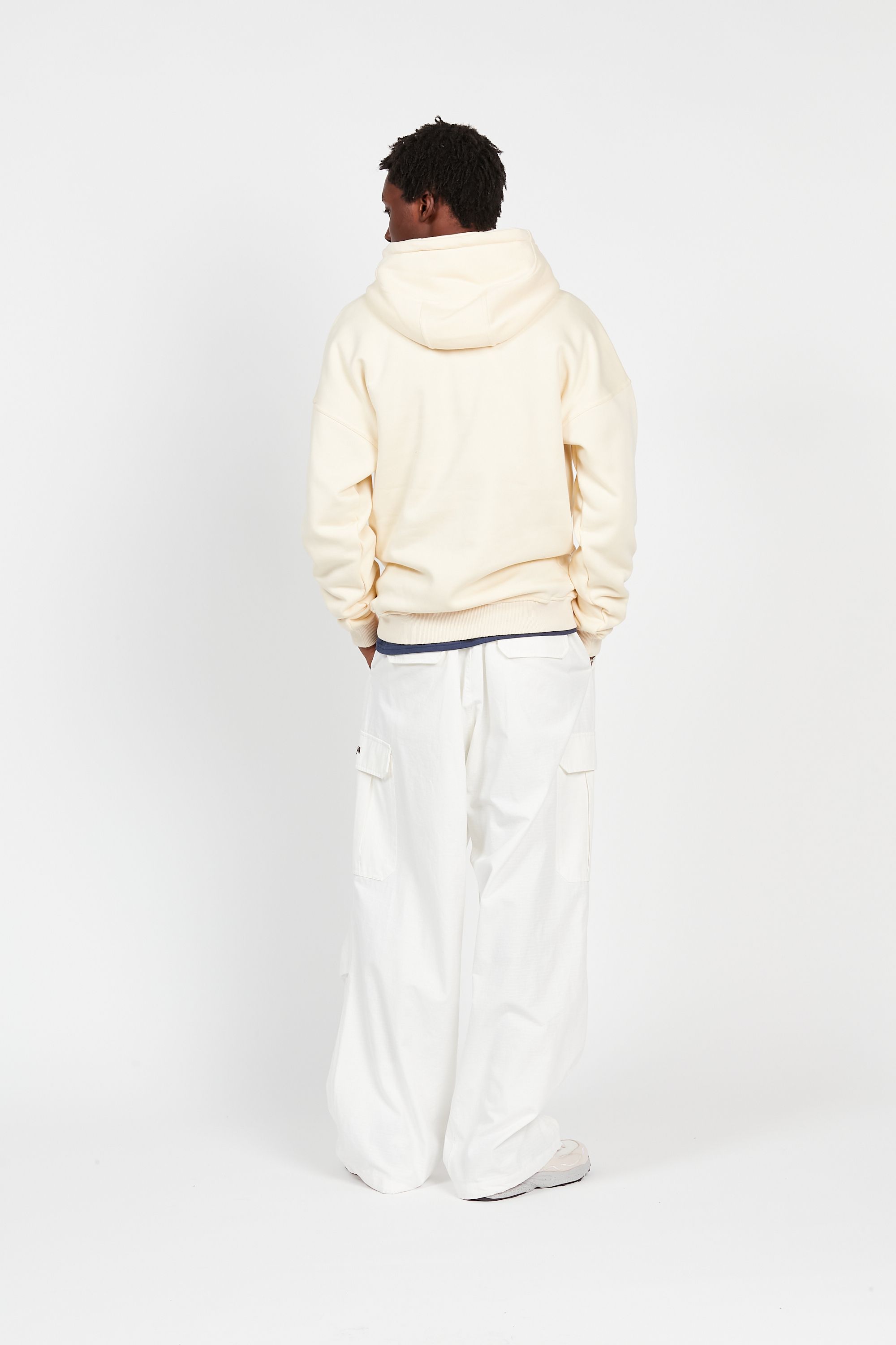 Hologram Hoodie Beige