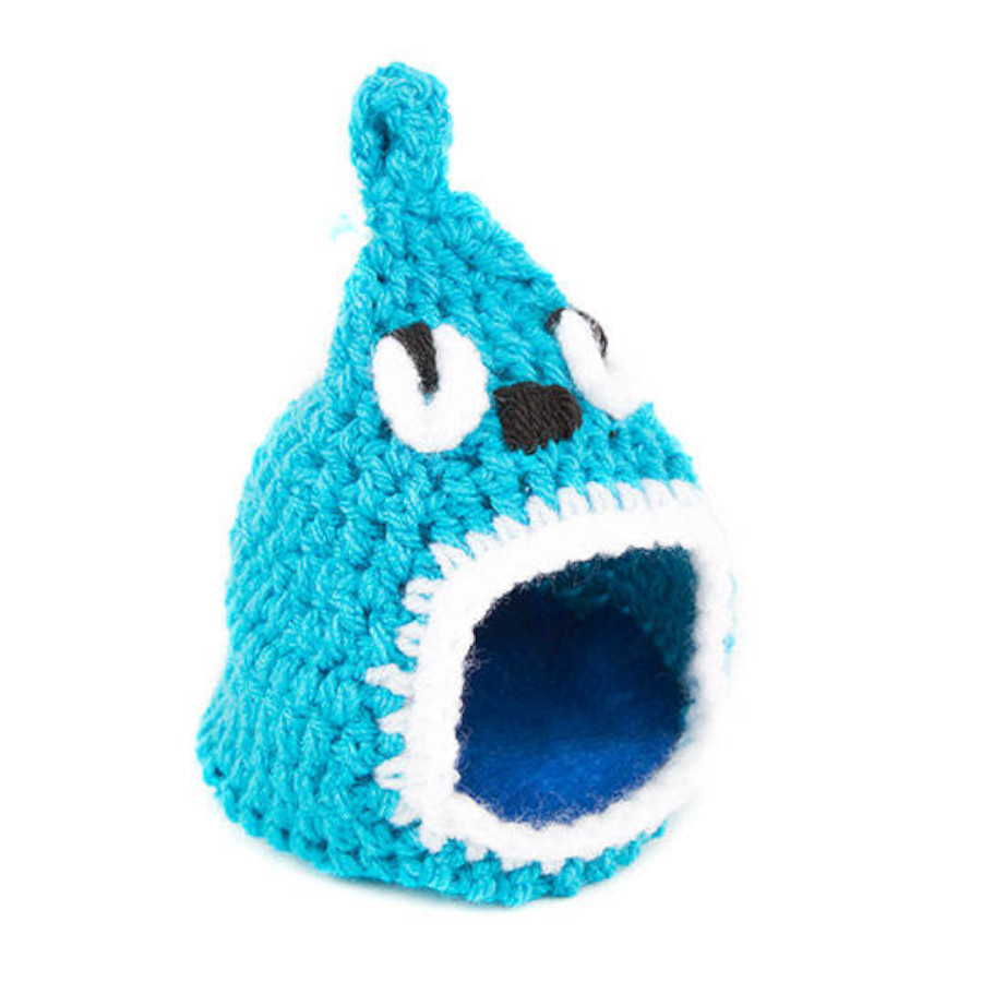 Ninho de lã azul TK-Pet para agapornis