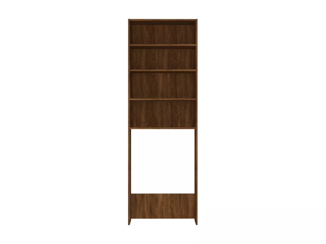 Meuble pour machine à laver Chêne marron 64x24x190 cm