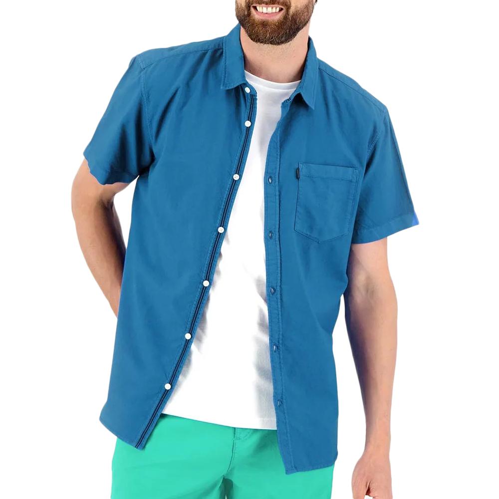TBS Chemise Bleu Homme TBS BRODYCHA