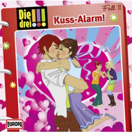 KOSMOS Hörspiel-CD Die drei !!! 11 Kuss-Alarm!