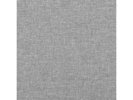 Sommier à lattes de lit Gris clair 140x200 cm Tissu