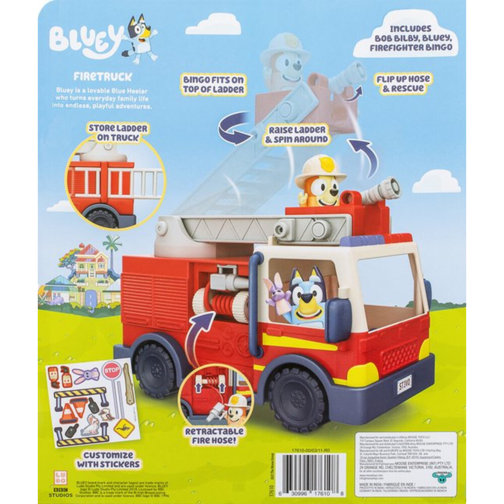 Bluey Brandweerwagen