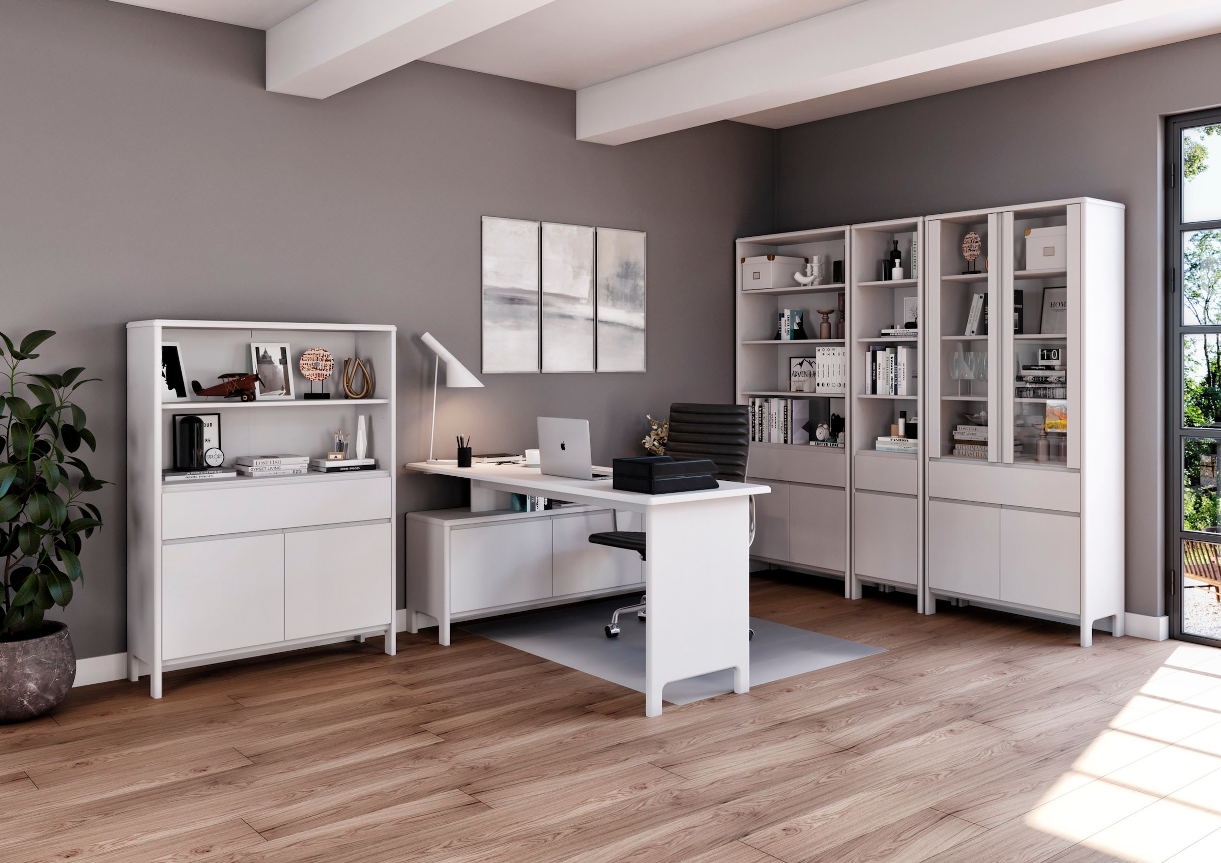 Home affaire Regal »Luven« Breite 82 cm, Massivholz