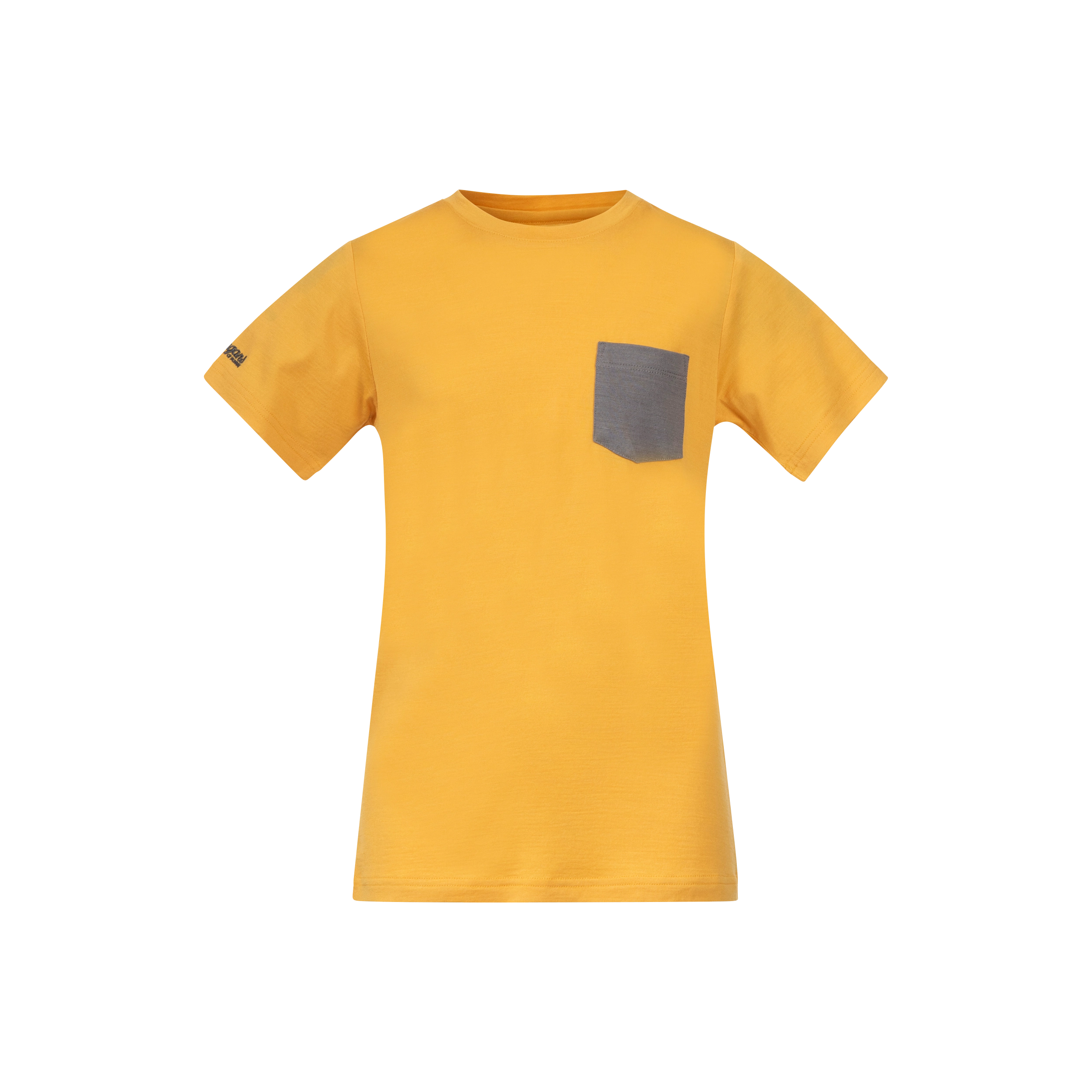 Myske Wool Youth Tee Light Golden Yellow