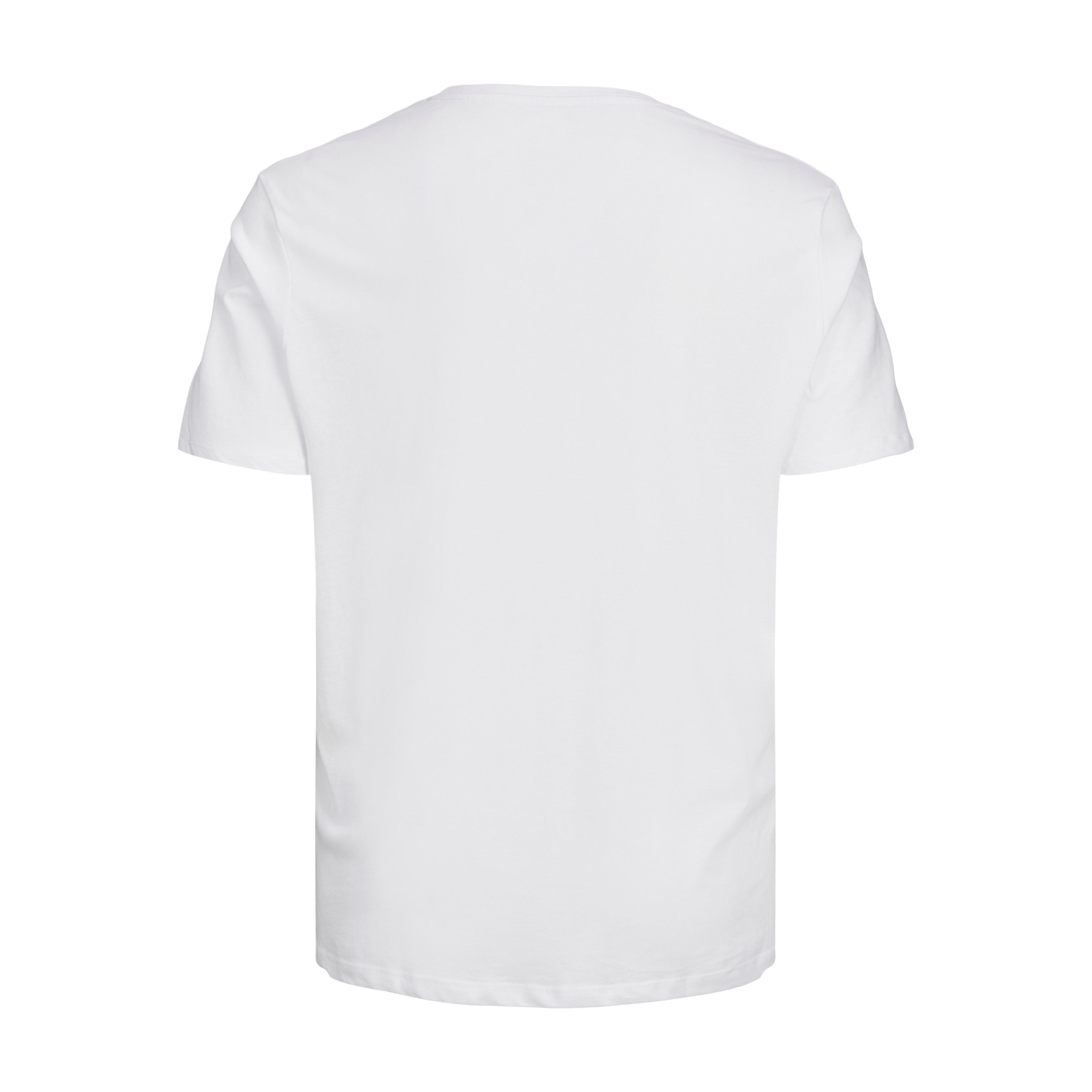 Jack and Jones Short Sleeve Logo T Shirt Mens Plus Size