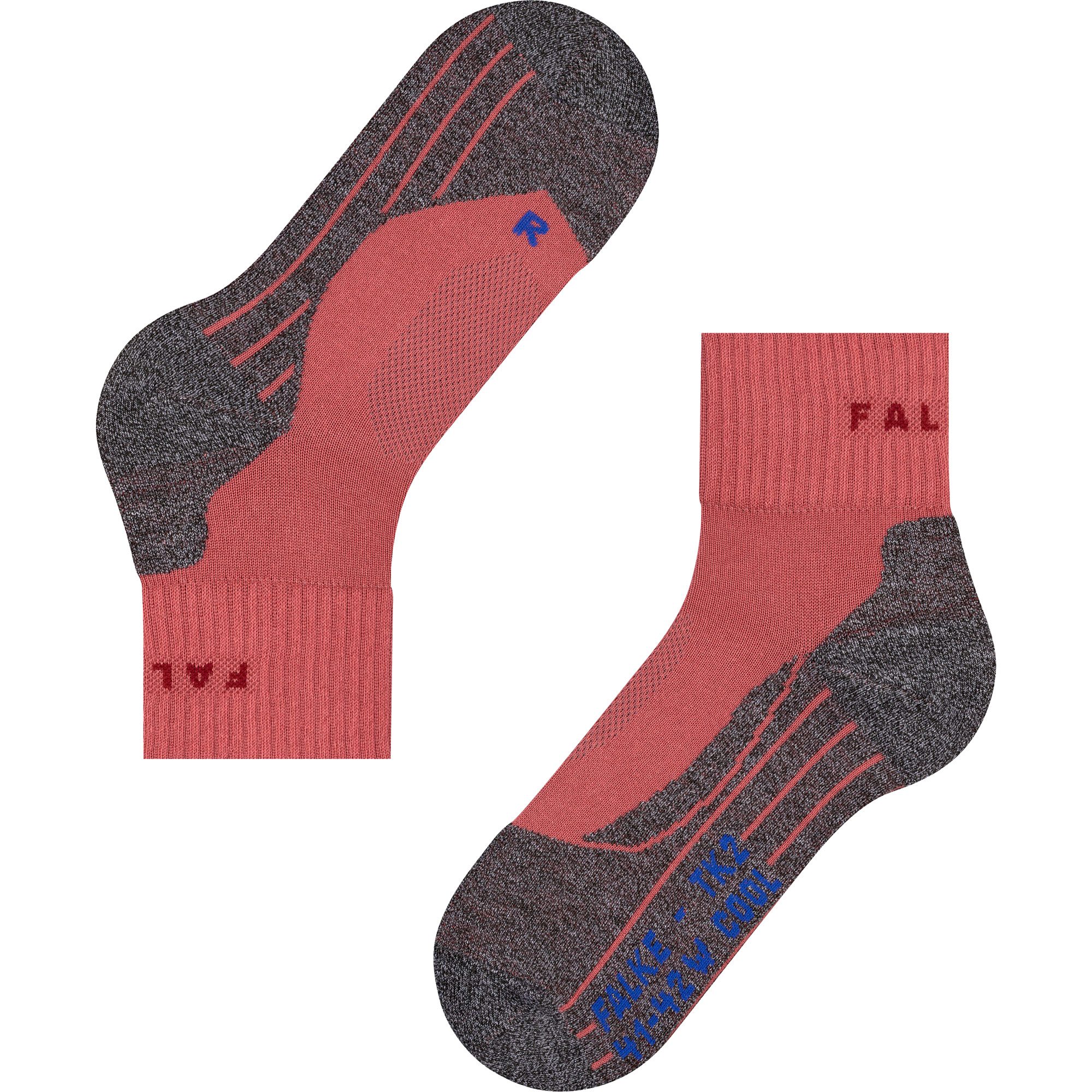 Falke TK2 Explore Cool Short Socken Damen mixed berry