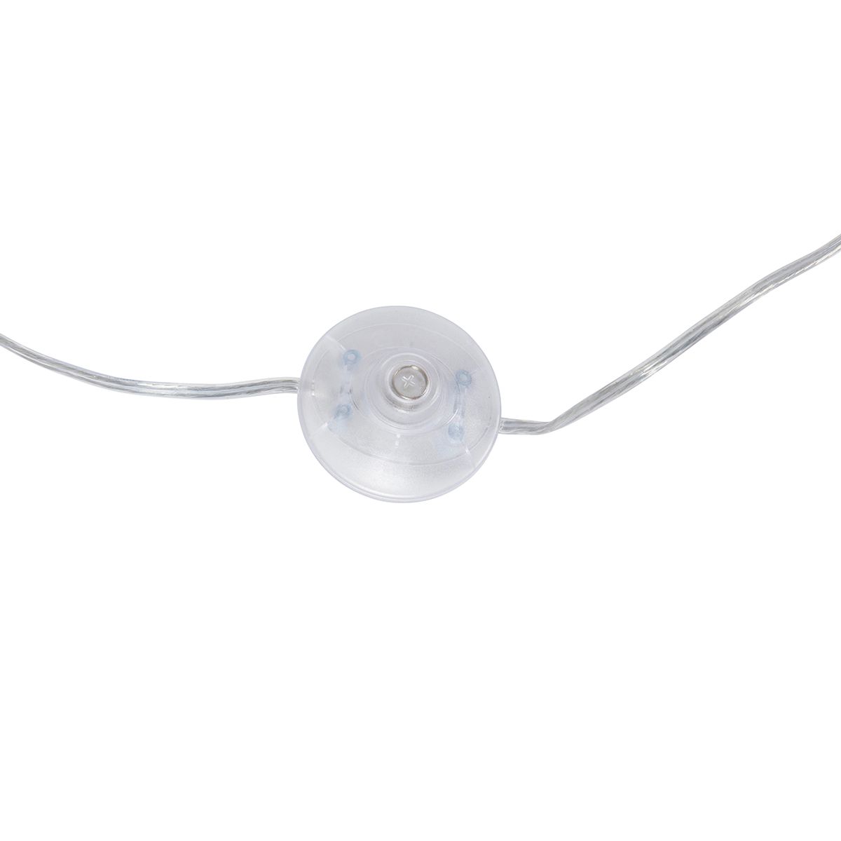 Smart booglamp chroom met witte kap incl. Wifi A60  - Arc Basic