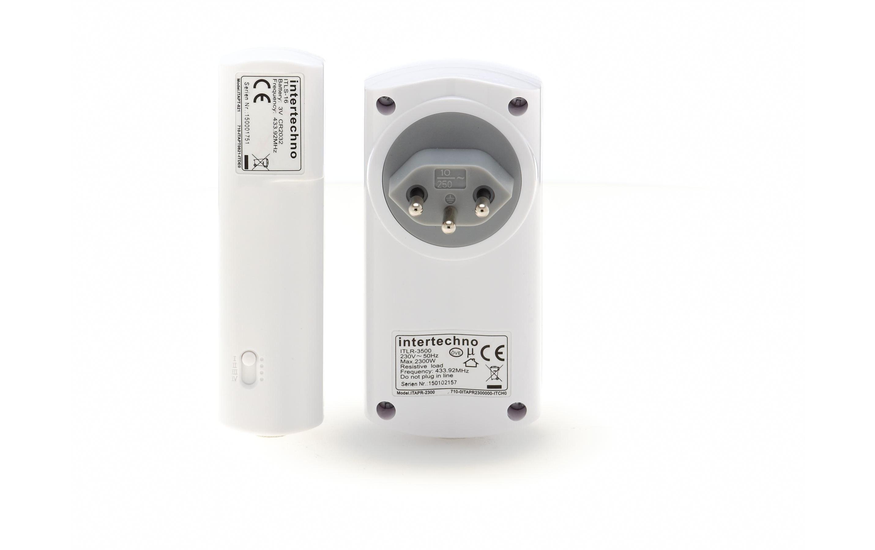 Funk-Zwischenstecker IT-3500L SetFunk-Stecker-Set für alle Sender