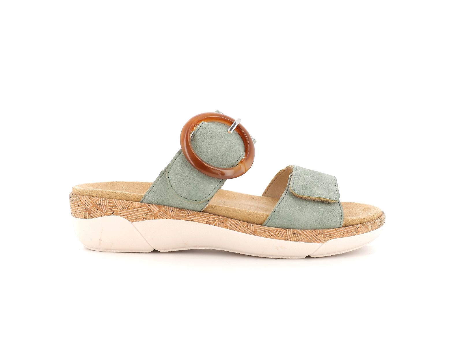 Remonte-R6858 Synthétique Vert Clair