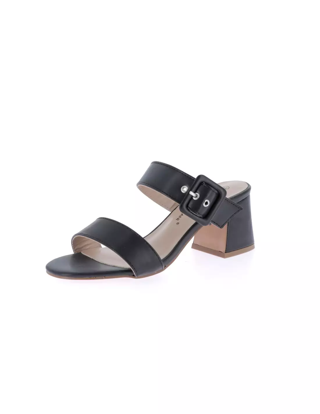 CLAUDIA GHIZZANI 2BB1732102-2100-HF - Mules & sabots BLACK-PU