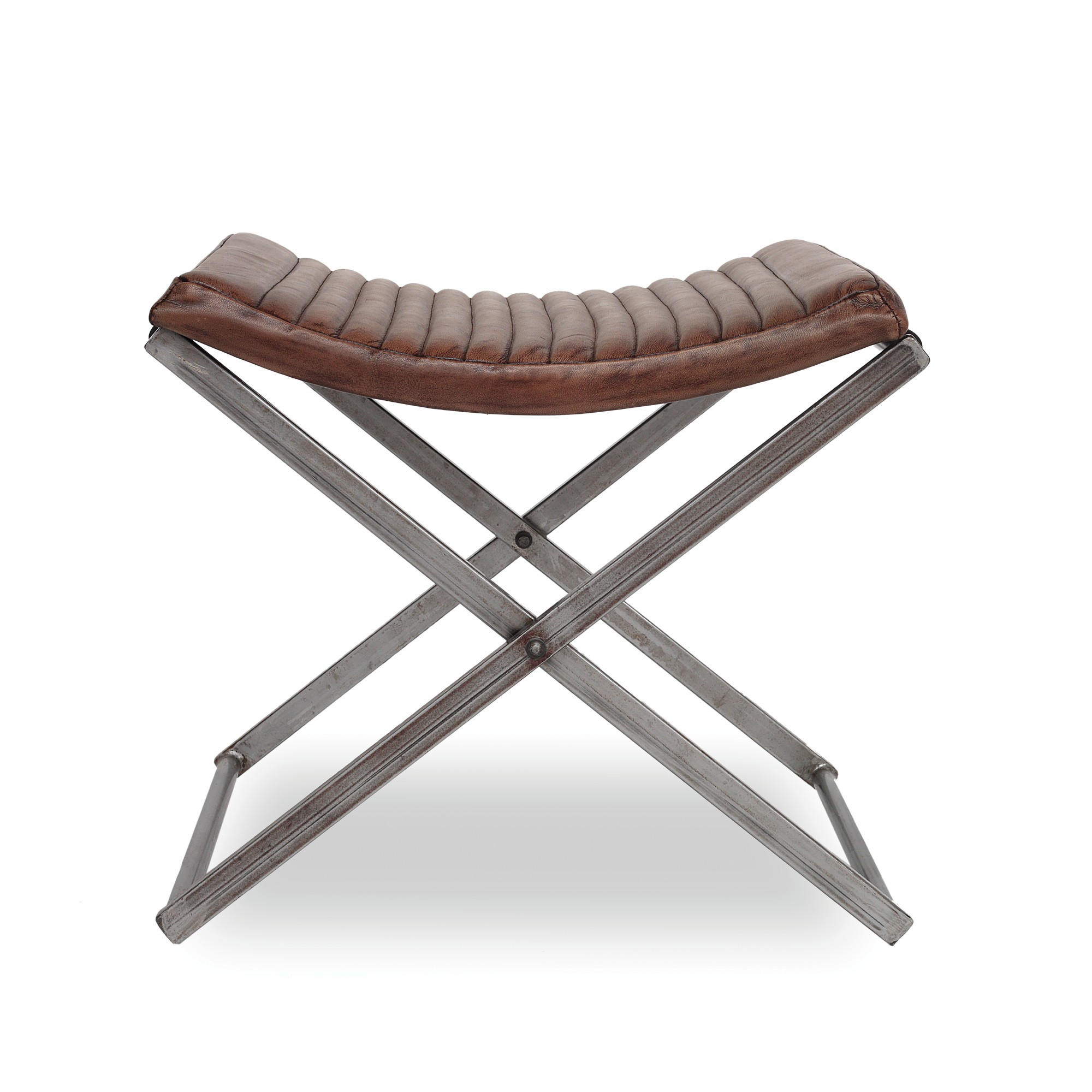 Scherenhocker 'Bill', T 41 cm, B 52 cm, H 47 cm von fischer's lagerhaus