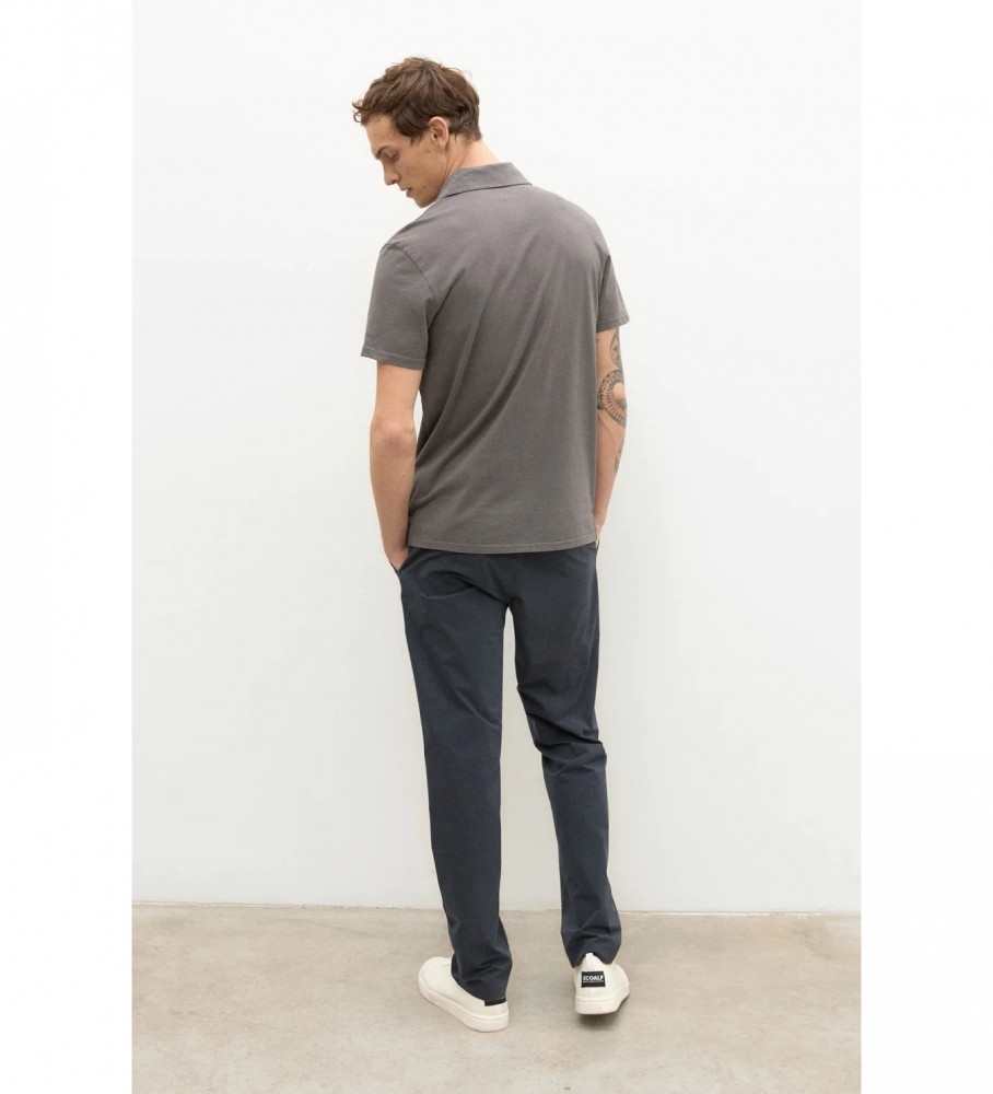 Camisa polo cinza escuro ECOALF Theoalf