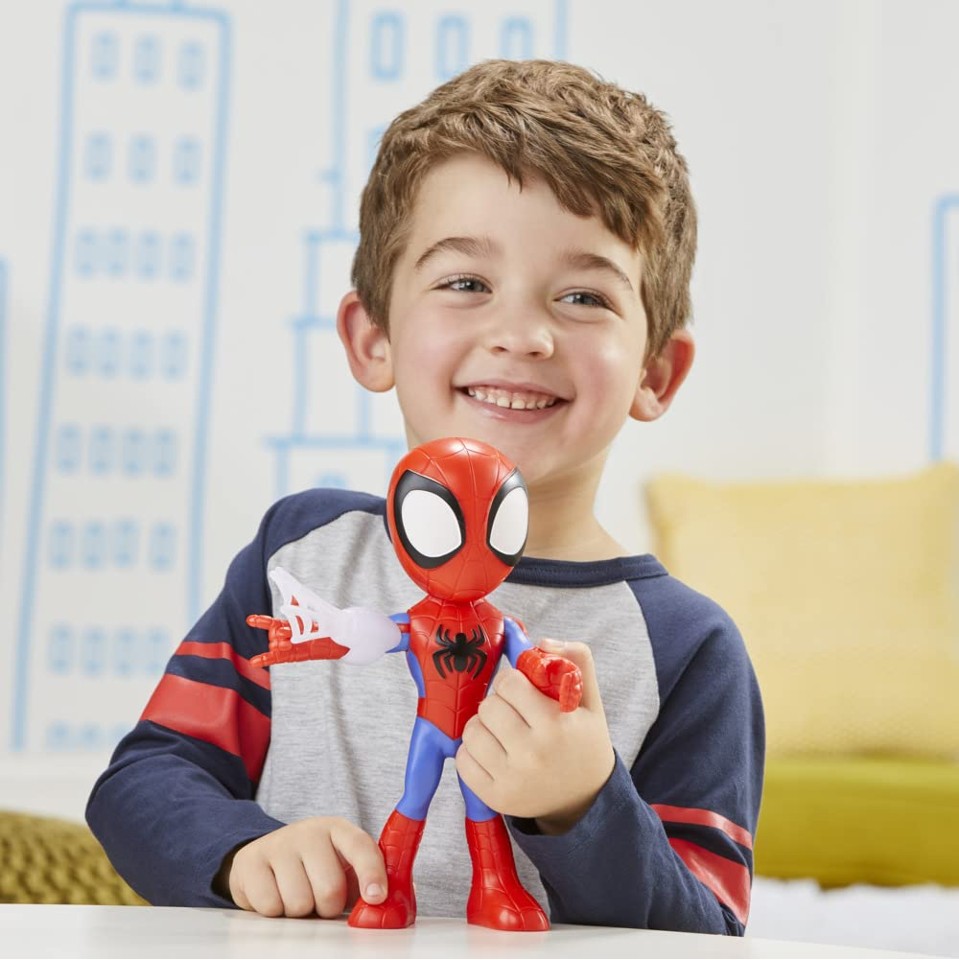 Spidey and His Amazing Friends - Superstørrelse Actionfigure - Spidey